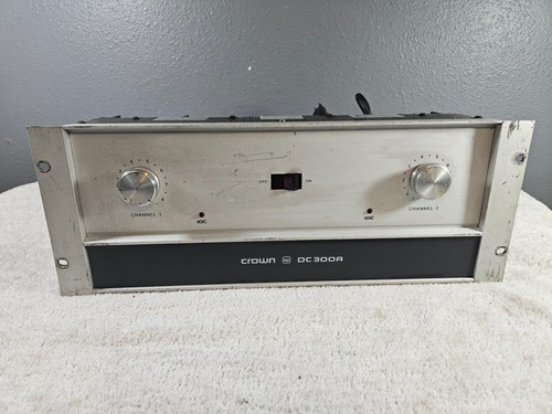 Crown 300a power - dc, amplifier