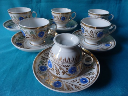 Tasses xixe porcelaine - tasses, paris