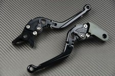 Paire de Levier leviers flip-up CNC Full Black Honda XR 250 400 1996-2003