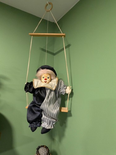 Clown tete porcelaine sur - tete,