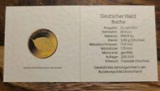 Certificate for Gold Coin 20 Euro German Forest Beech 2011