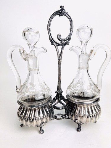 Huilier vinaigrier cristal - vinaigrier,