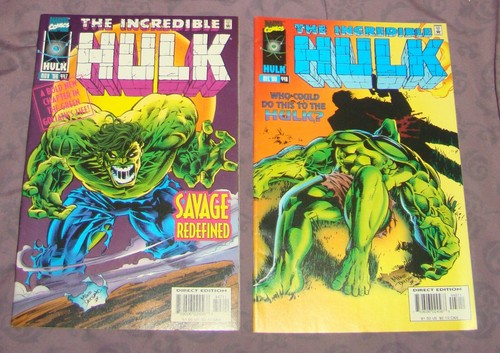 Lot incredible hulk 447 448 - lot, et