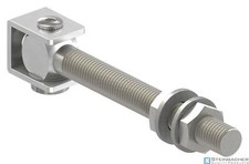 Paumelle de porte en acier