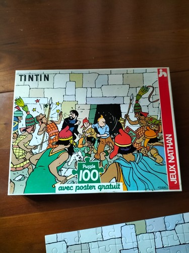 Puzzle tintin 100 pieces - puzzle,