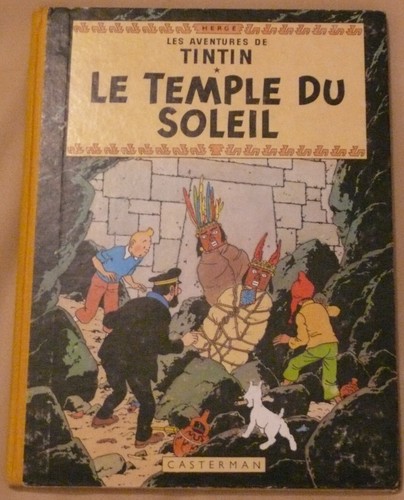 Tintin le temple du - /,