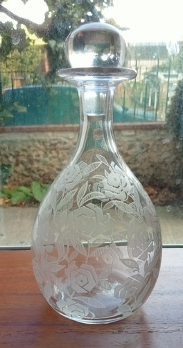 Baccarat carafe liqueur - à,