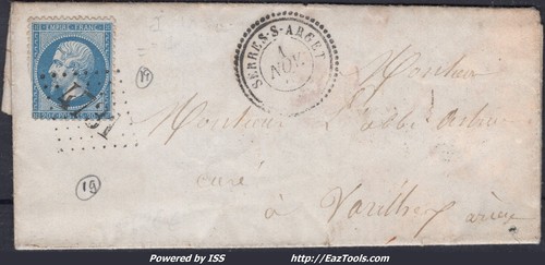 France sur lettre gc - n°22,
