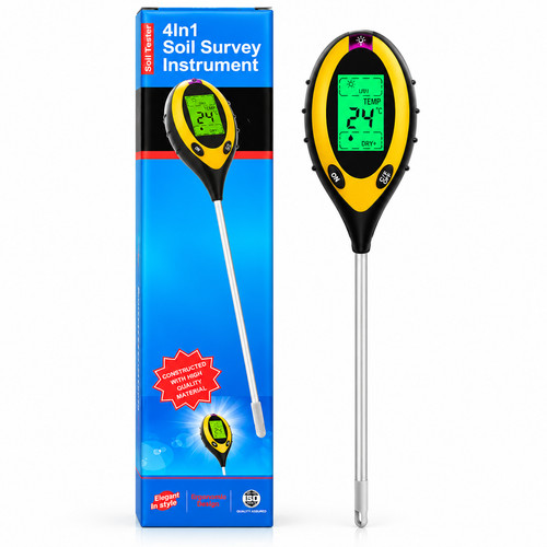 Testeur sol 4en1 - sol, humidité