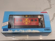Märklin Maxi 1 Gauge 54861  Sante Fe Caboose, Metal Construction (Marklin)