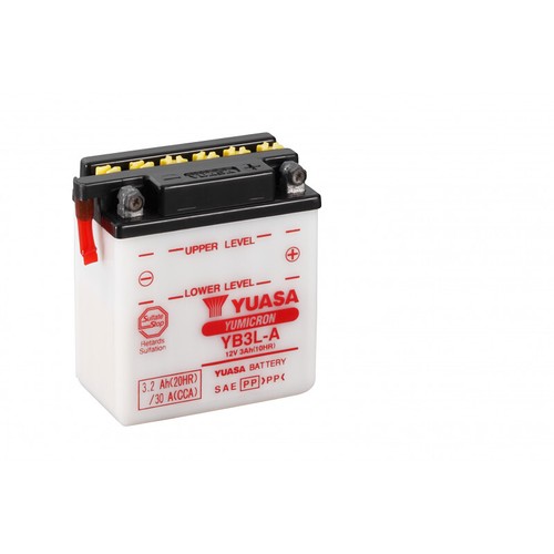 Batterie moto yuasa yb3l 12v - yb3l-a,