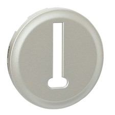 Legrand 68538 - Doigt Enjoliveur TITANE CELIANE pour prise Téléphone PTT