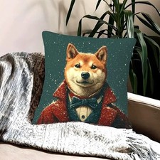 Housse de coussin SHIBA INU
