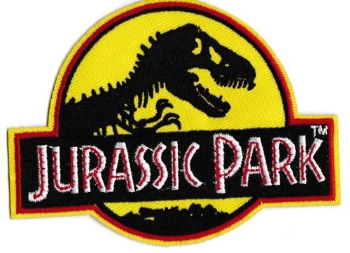 Jurassic park ecusson - park, brode