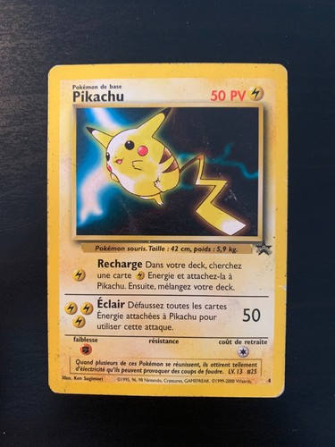 Carte pokémon pikachu promo - pokémon, :