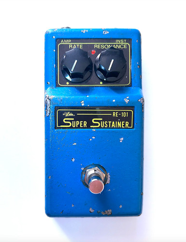 Pédale effets guitare - d'effets,