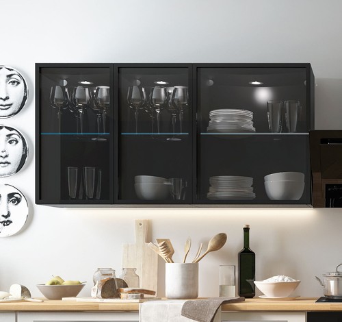 Armoire murale vitrine - murale,