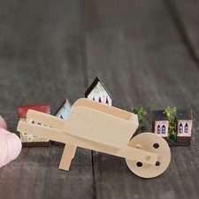  3 Pcs Brouettes Miniatures Accessoires De Maison Décoration Poupée