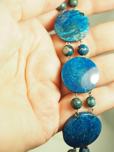 Bracelet ancien pierre - ancien, bleue