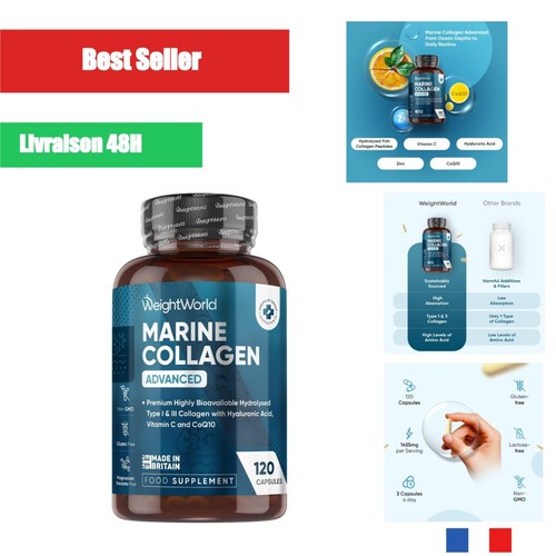Collagène marin acide - collagène,