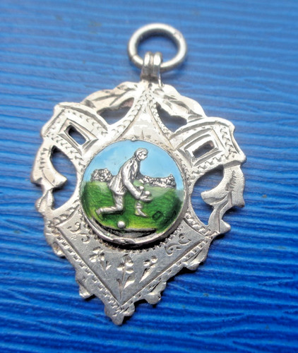 Médaille vintage émail - vintage,