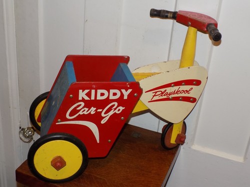 Vintage playskool kiddy car - vintage, car-go