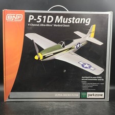 Parkzone P-51D Mustang BNF Ultra Micro Warbird Classic RC Radio Control Airplane
