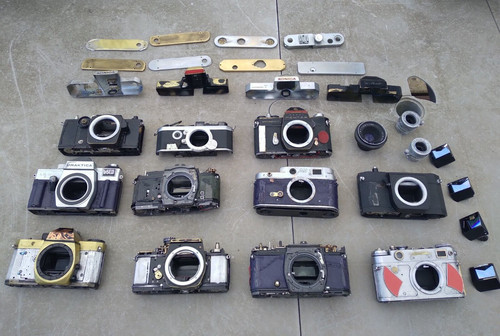 Lot appareils photos anciens - lot,