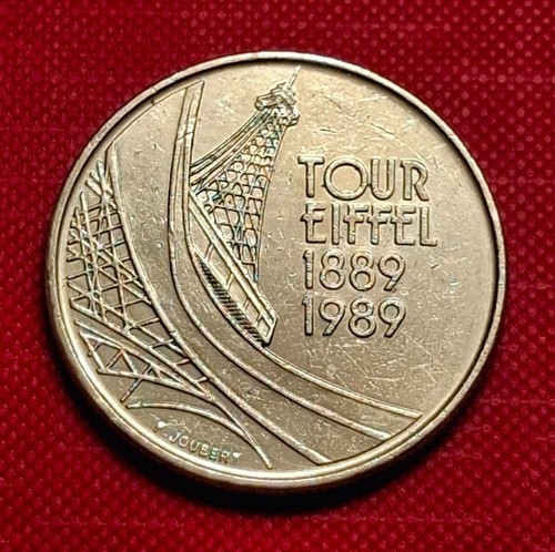 Pièce francs tour eiffel - 5,