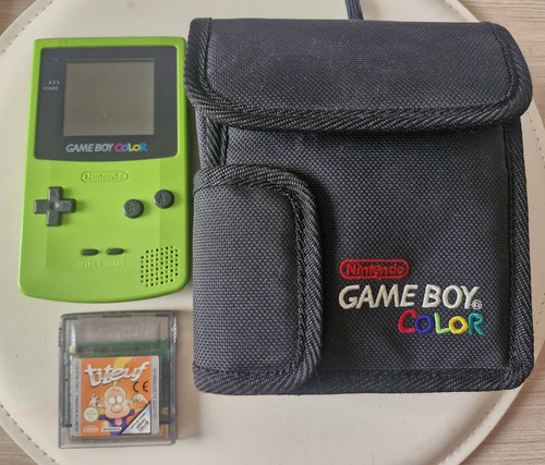 Nintendo game boy color - game,