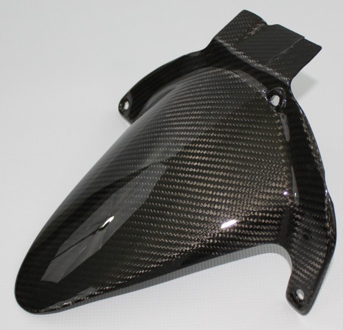 Carbon fiber rear - hugger, for