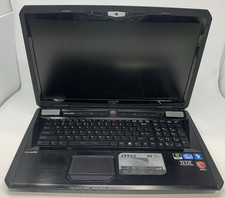 MSI GT70 15.6" i7-3610QM 2.3GHz 256GB SSD 12GB DDR4 Black Laptop C/SEE DESCRIPTI