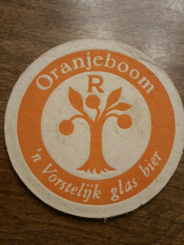 Oranjeboom bier coaster - bier,