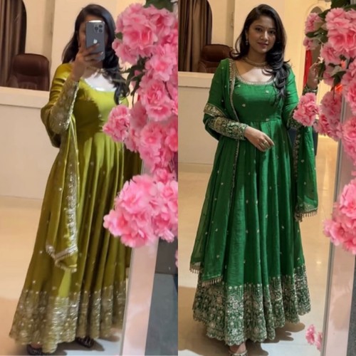 Robe anarkali indienne - robe,