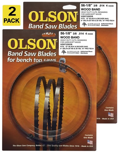 Olson band saw blades - band, 56-1/8"