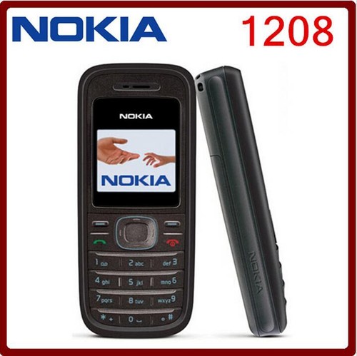 Original unlocked nokia 1208 - original,