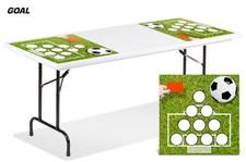 Table De Jeu Pliable Universelle Autocollant Décalque Tapis Beer Pong But
