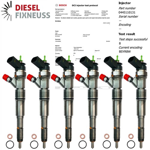 Injecteur bmw e60 530d - 6x,