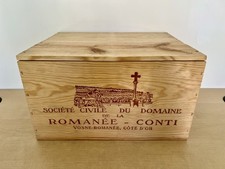 Romanee-Conti Grands Echezeaux 2006 Burgundy Wine Wooden Box with Lid & Sawdust