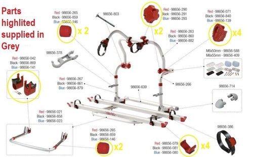 Fiamma vélo rack pro - rack, cb
