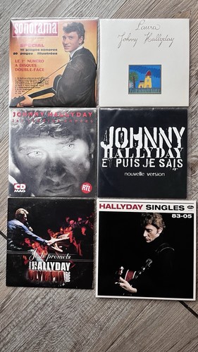 Lot promo johnny hallyday - lot, cd
