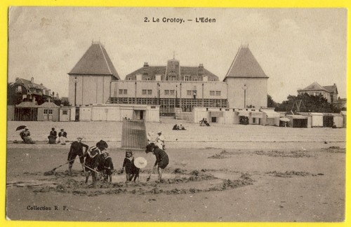 Cpa france le crotoy - 80,