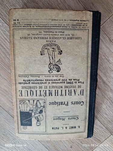 Ancien manuel scolaire - ", 1926