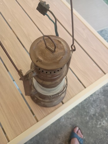 Ancienne lampe tempete - ancienne,