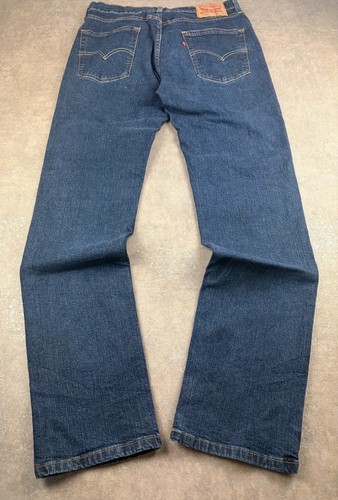 Levi jean droit w30 - droit, bleu