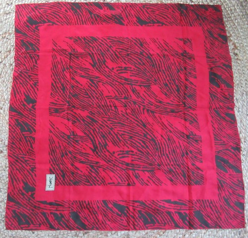 Foulard soie yves - foulard,