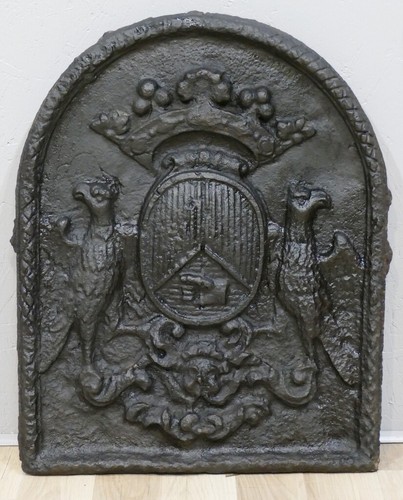 Plaque cheminée fin xvii - fin,
