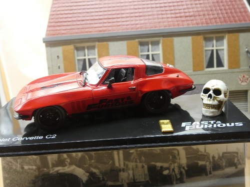 Chevrolet corvette 43 - chevrolet, 1/43