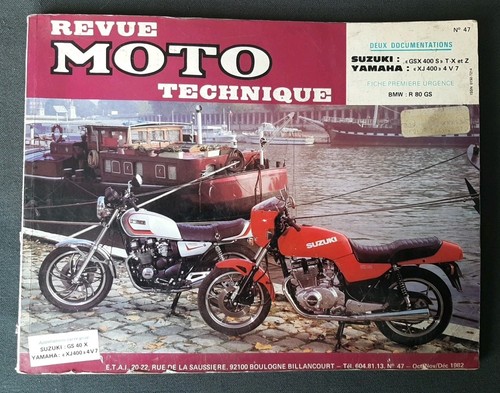 Revue moto technique suzuki - technique,