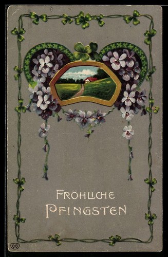 Carte postale relief lieu - postale,